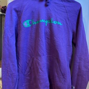 Champion Purple Hoodie